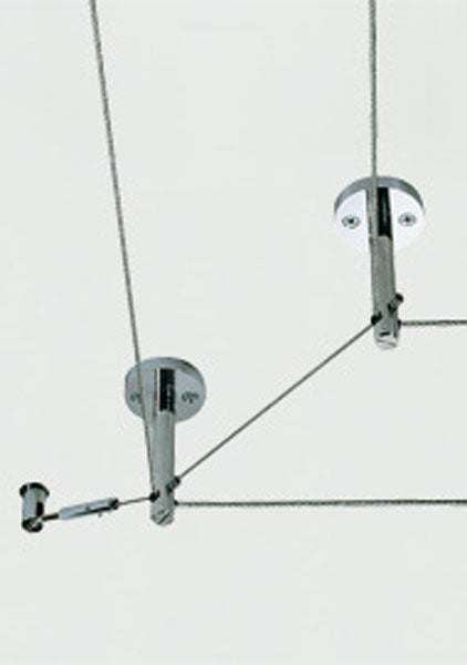 Visual Comfort Architectural 700KSOT01S Rigid Post Standoff, Satin Nickel