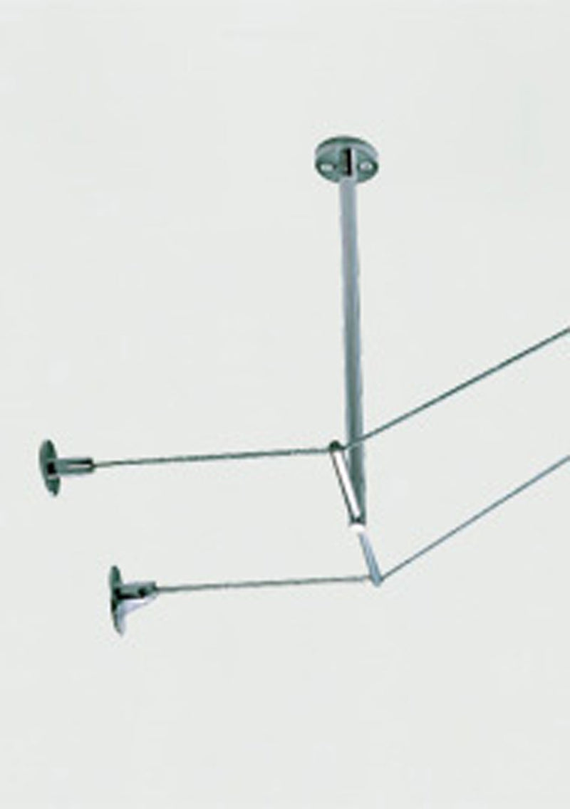 Visual Comfort Architectural 700KTSO0205S Rigid T Standoff, Satin Nickel