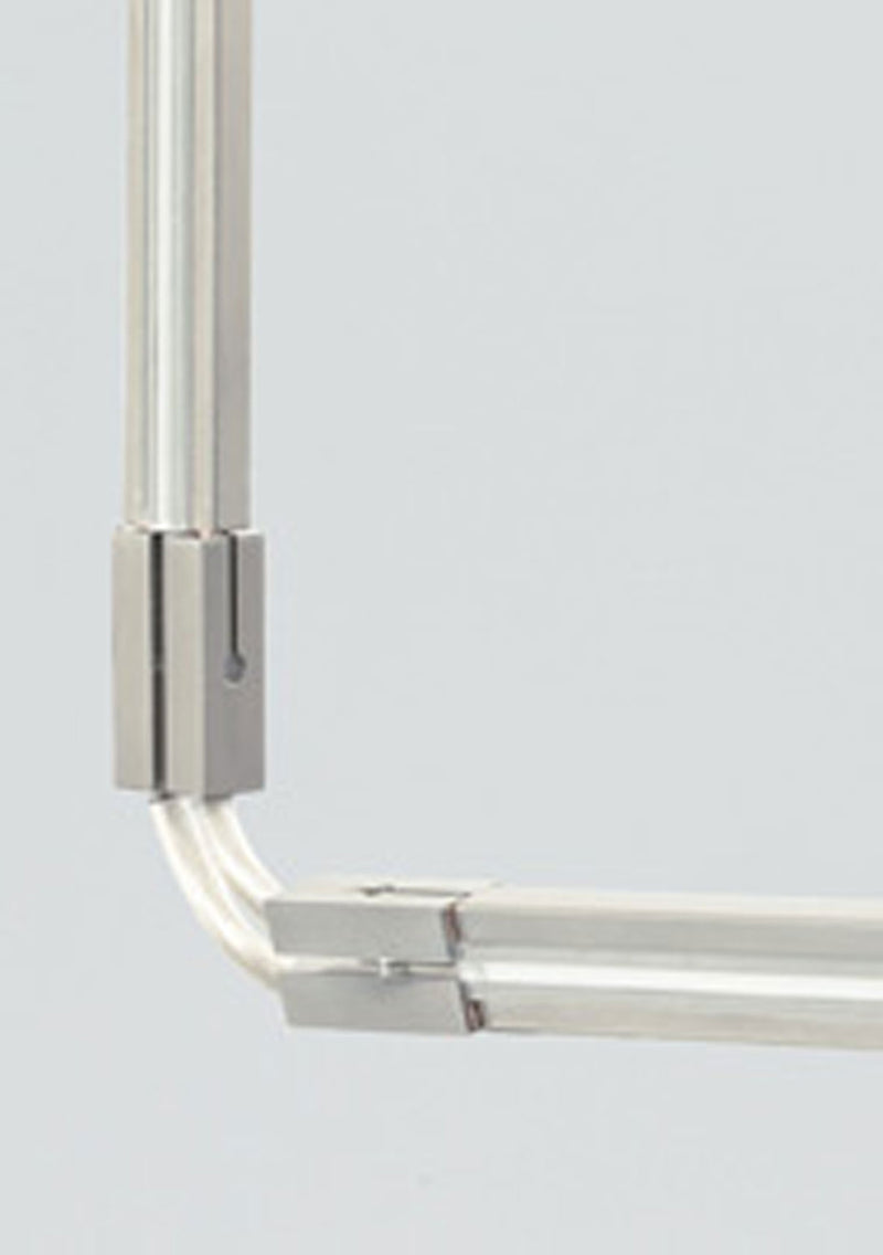 Visual Comfort Architectural 700MOCFXVS Monorail Flexible Vertical Connectors, Satin Nickel