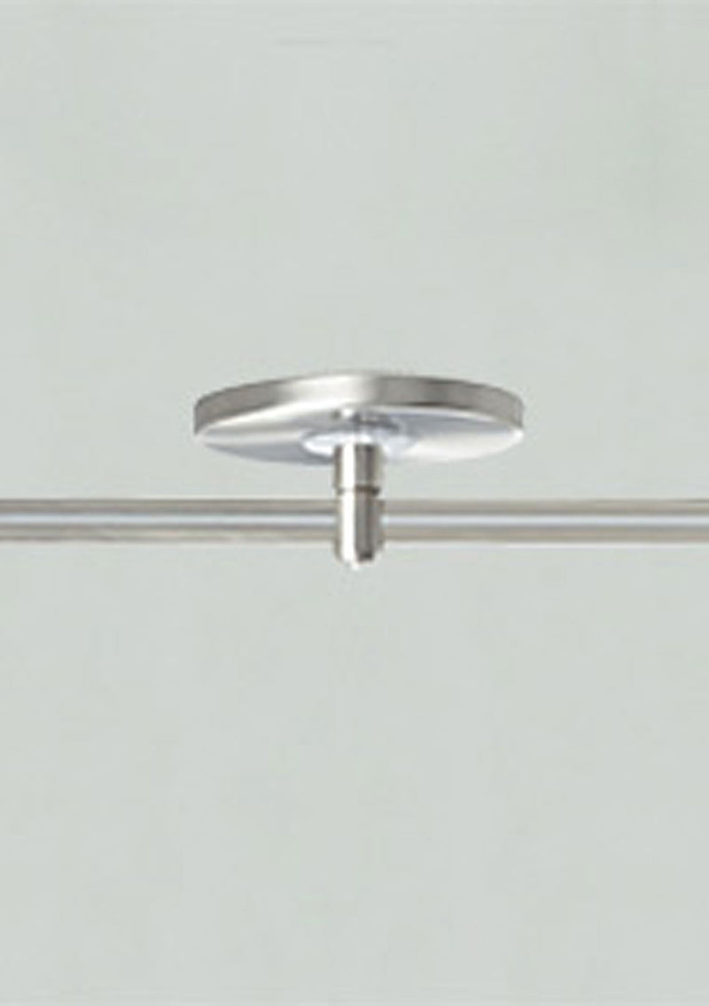 Visual Comfort Architectural 700MOP4C01Z MonoRail 4" Round Power Feed Canopy Low-Profile Single-Feed, Antique Bronze
