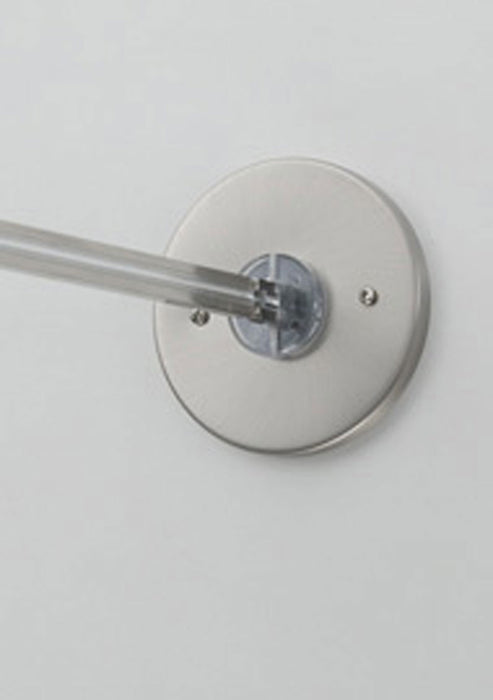 Visual Comfort Architectural 700MOP4CDS MonoRail 4" Round Direct-End Power Feed, Satin Nickel
