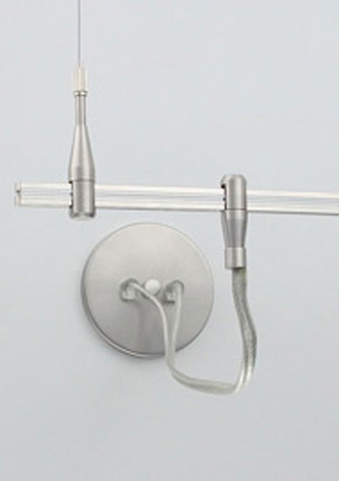 Visual Comfort Architectural 700MOPCENZ Monorail Center Power Feed Single-Feed, Antique Bronze