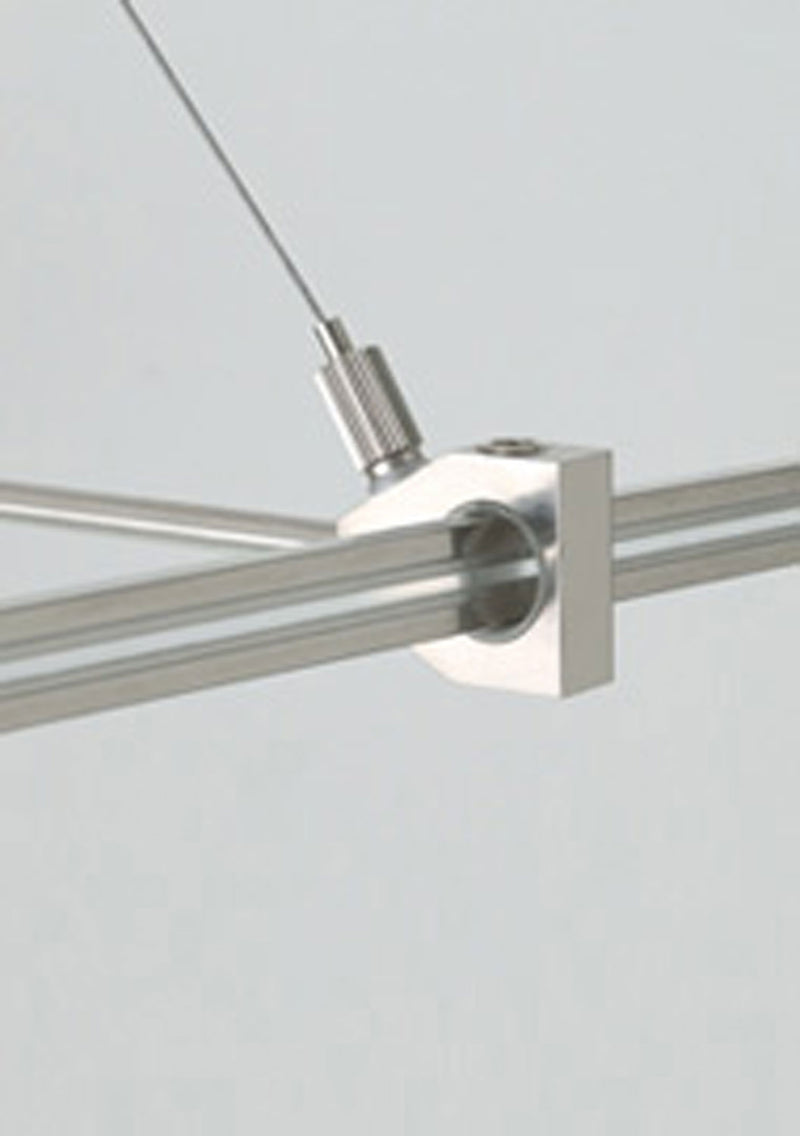 Visual Comfort Architectural 700MOSORGZ Monorail Support Outside Rigger, Antique Bronze