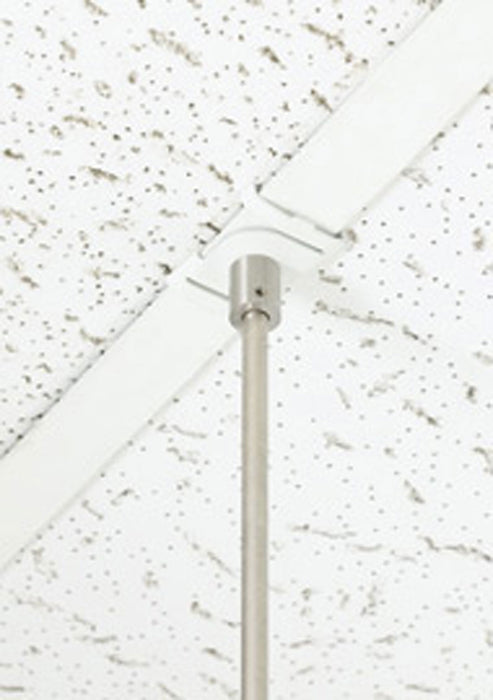 Visual Comfort Architectural 700MOTBARCW Monorail T-Bar Connector, White