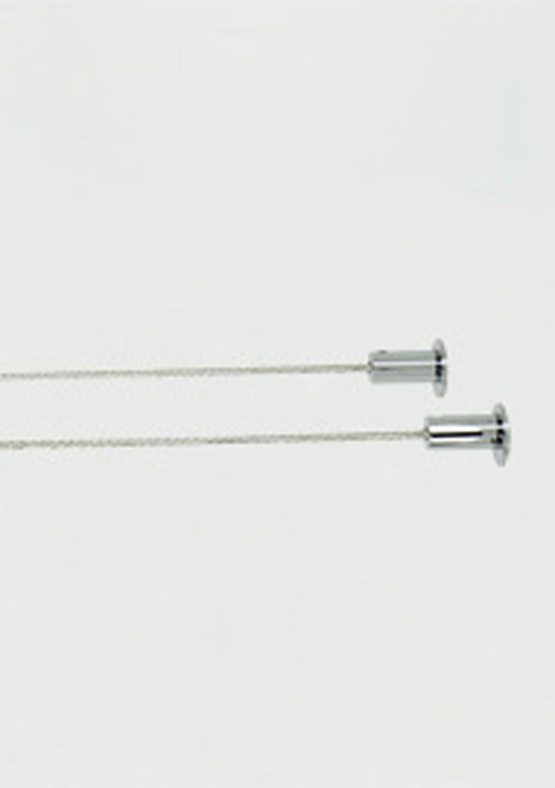 Visual Comfort Architectural 700PRTT0S Slimline Anchors, Satin Nickel