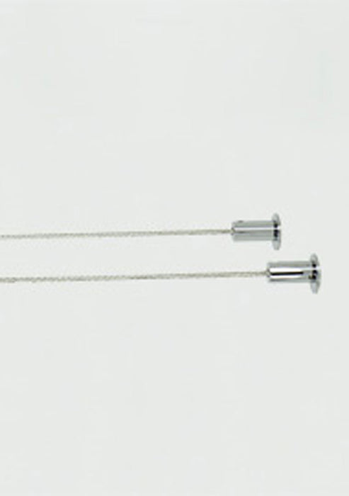 Visual Comfort Architectural 700PRTT0S Slimline Anchors, Satin Nickel