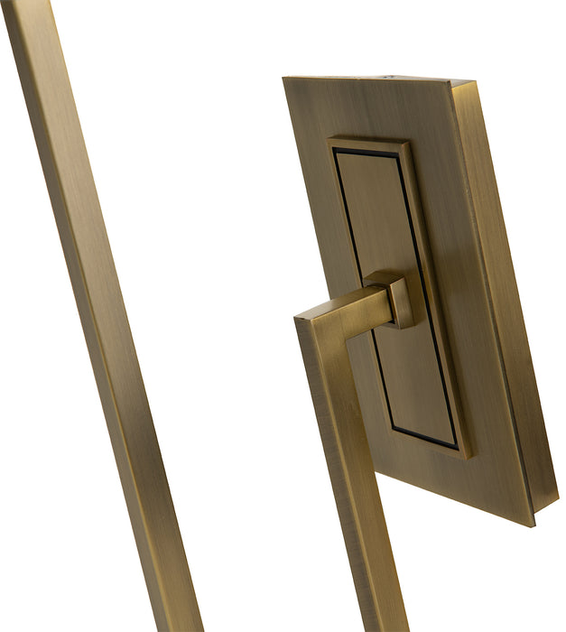 Norwell Lighting 9675-AG-WS One Light Wall Sconce, Aged Brass