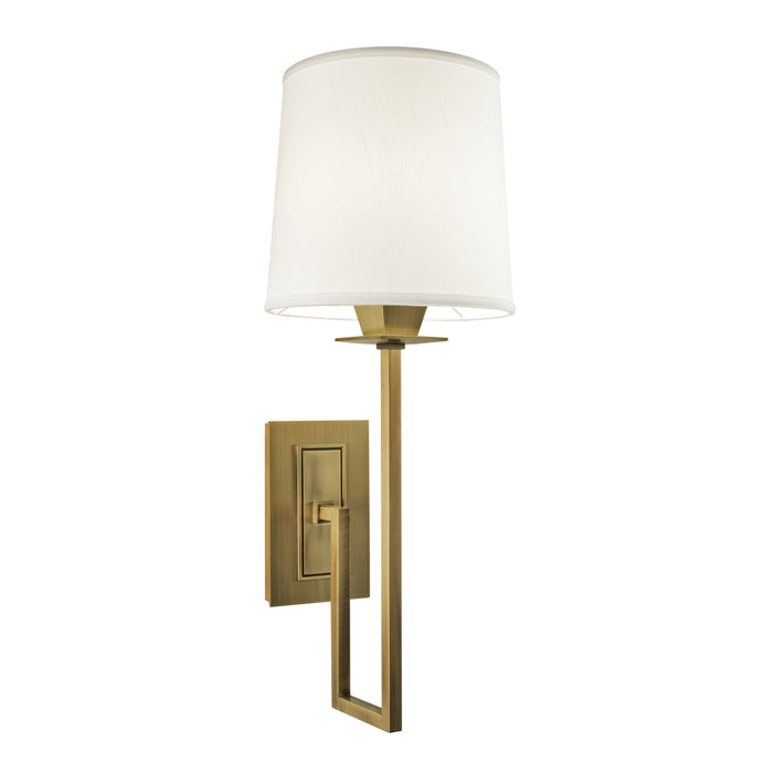 Norwell Lighting 9675-AG-WS One Light Wall Sconce, Aged Brass
