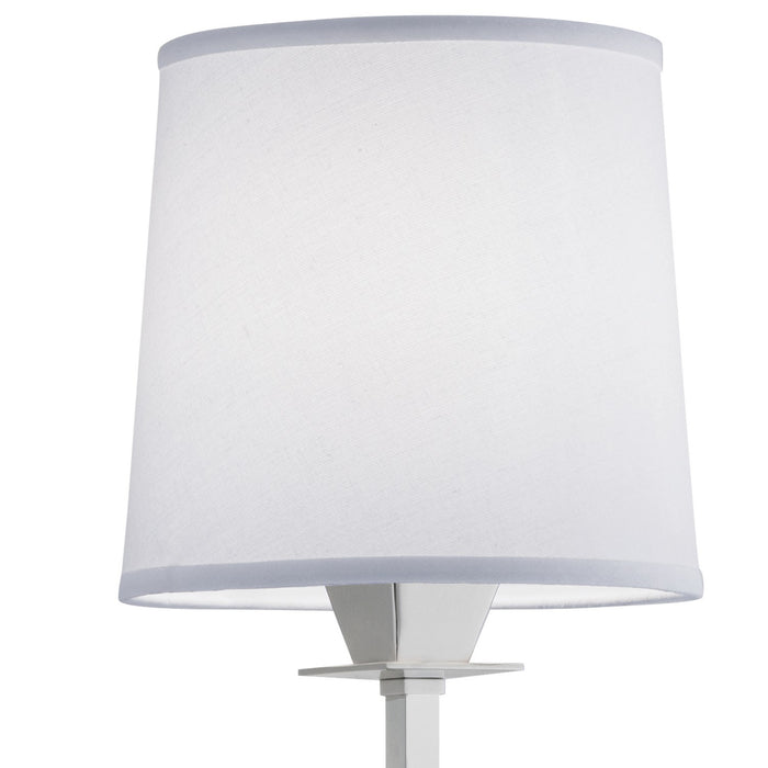 Norwell Lighting 9675-PN-WS One Light Wall Sconce, Polished Nickel