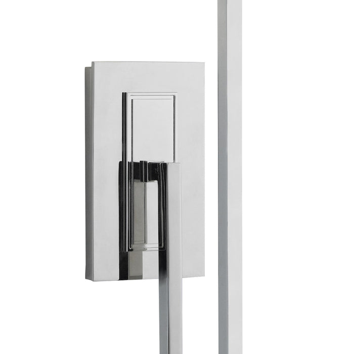Norwell Lighting 9675-PN-WS One Light Wall Sconce, Polished Nickel