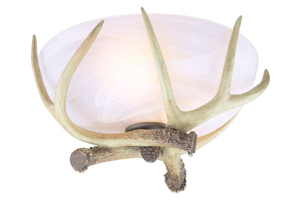 Craftmade LK16-LED LED Fan Light Kit, Antler Surround