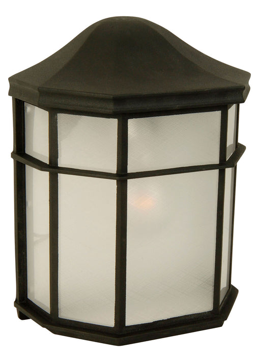 Craftmade Z103-TB One Light Wall Mount, Textured Black