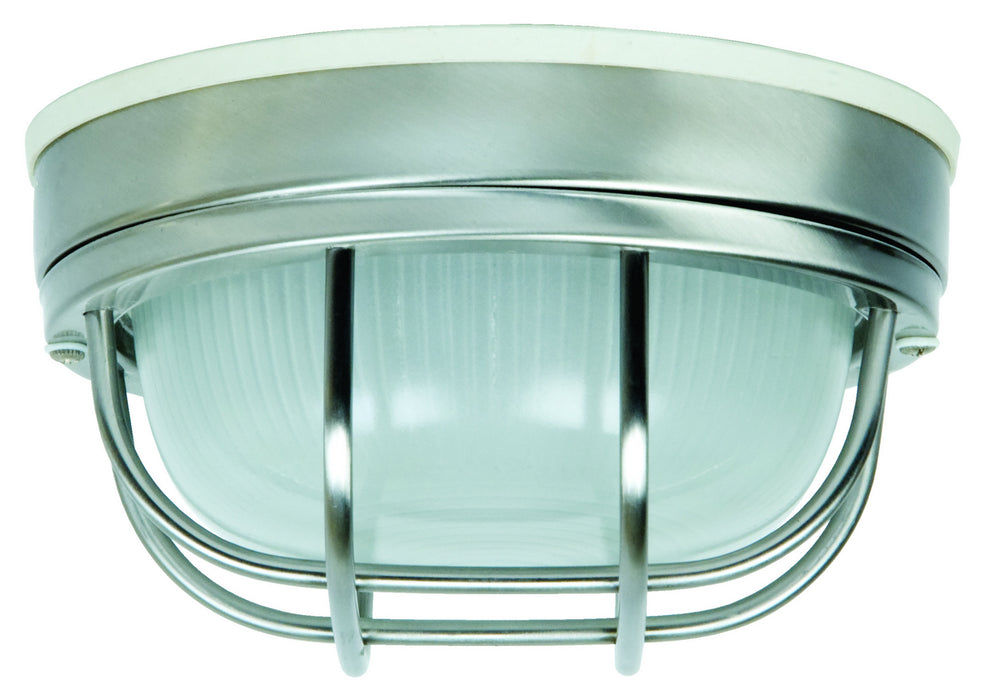 Craftmade Z394-SS One Light Flushmount, Stainless Steel