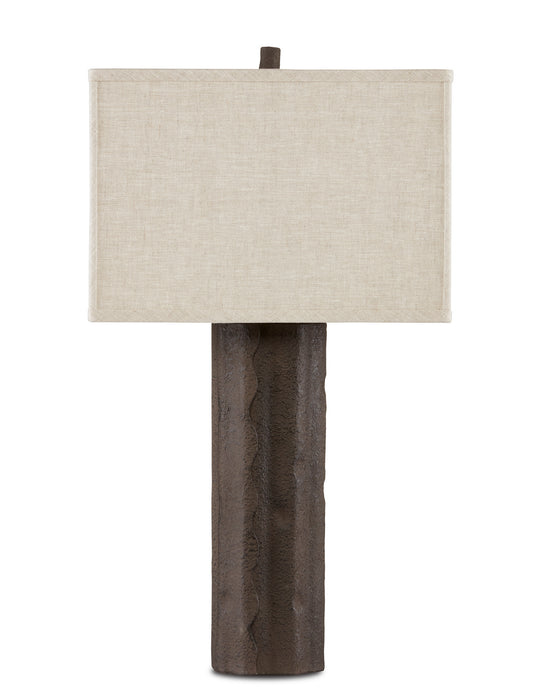 Currey and Company 6868 One Light Table Lamp, MolÃ© Black