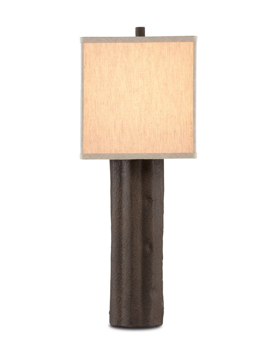 Currey and Company 6868 One Light Table Lamp, MolÃ© Black