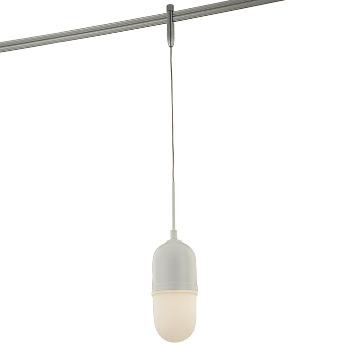 George Kovacs GKTH0445-44C One Light Pendant Head, Gloss White Used On Fans