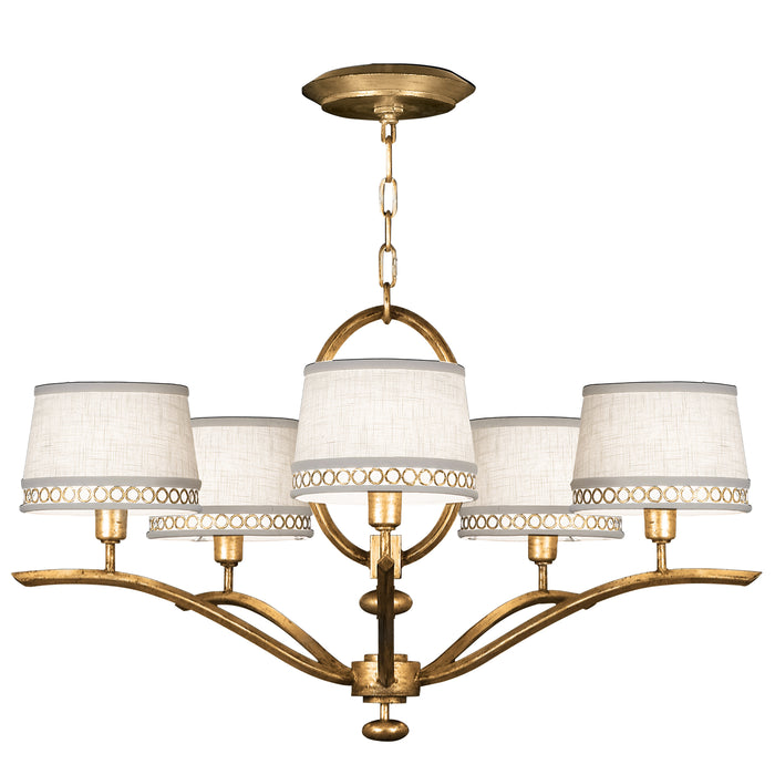 Fine Art 785440-2ST Five Light Chandelier, Gold