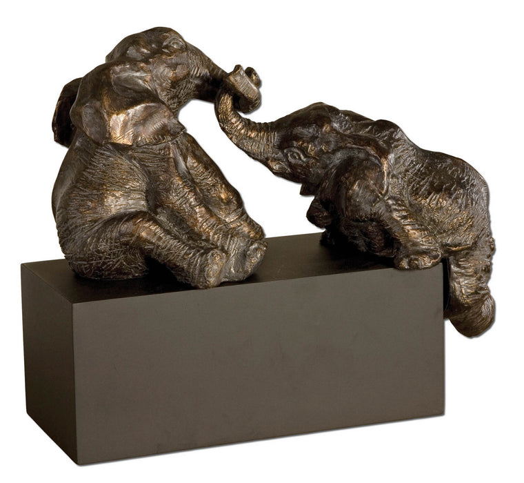 Uttermost 19473 Figurines, Antique Bronze
