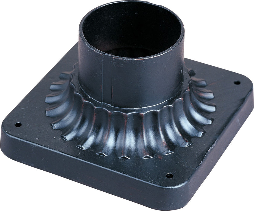 Maxim 2001OB Outdoor Essentials Cast Pier Mount, Oriental Bronze