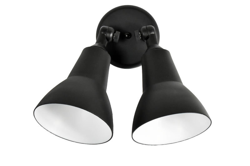 Maxim 92008BK Two Light Outdoor Wall Lantern, Black