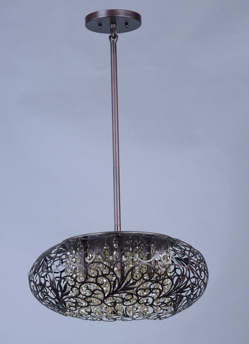Maxim 24154BCGS LED Pendant, Golden Silver