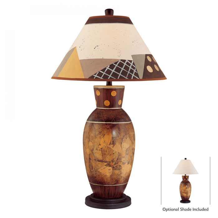 Minka-Lavery 11000-0 One Light Table Lamp, Brown