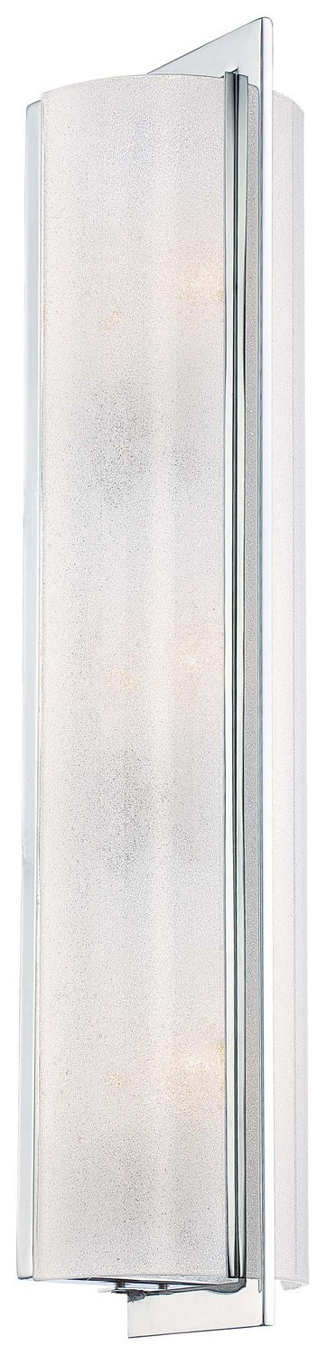 Minka-Lavery 4393-77 Three Light Wall Sconce, Chrome