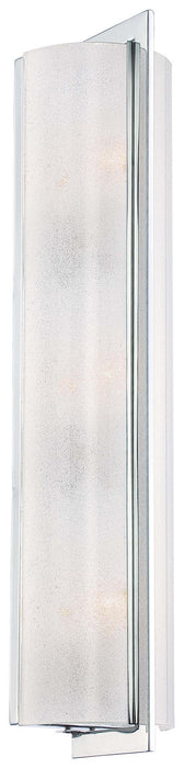Minka-Lavery 4393-77 Three Light Wall Sconce, Chrome