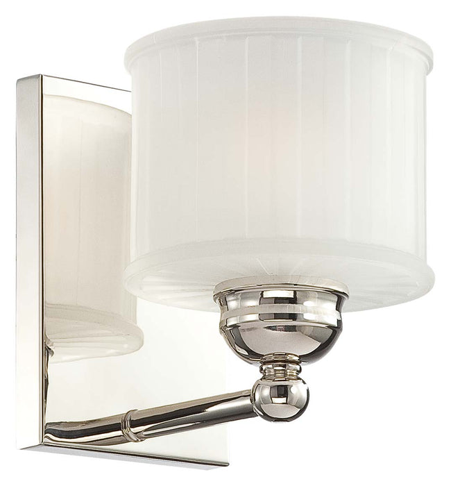 Minka-Lavery 6731-1-613 One Light Bath, Polished Nickel