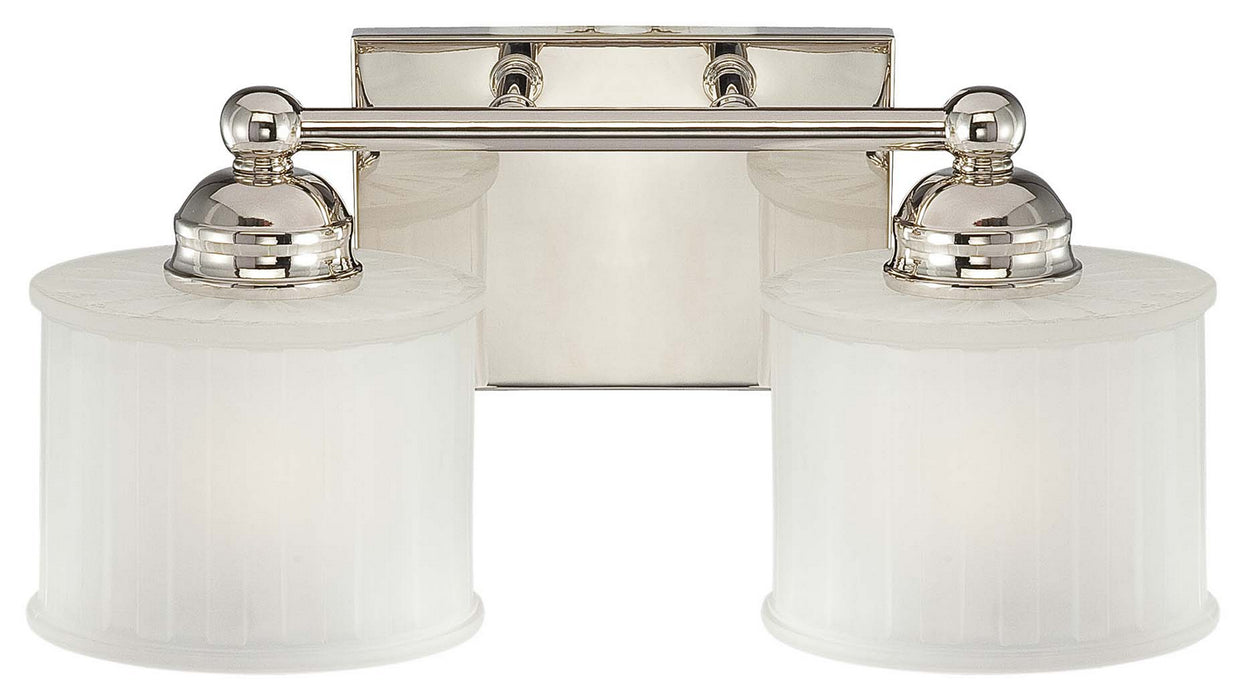 Minka-Lavery 6732-1-613 Two Light Bath, Polished Nickel