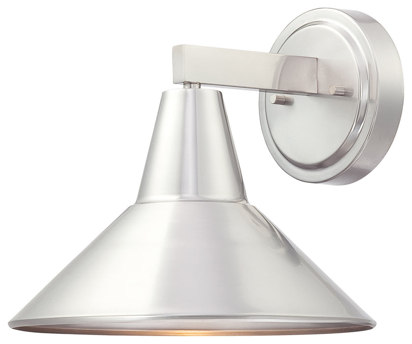 Minka-Lavery 72212-A144 One Light Wall Mount, Brushed Stainless Steel