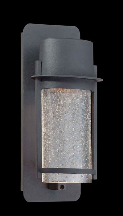Minka-Lavery 72251-66 One Light Outdoor Wall Mount, Coal