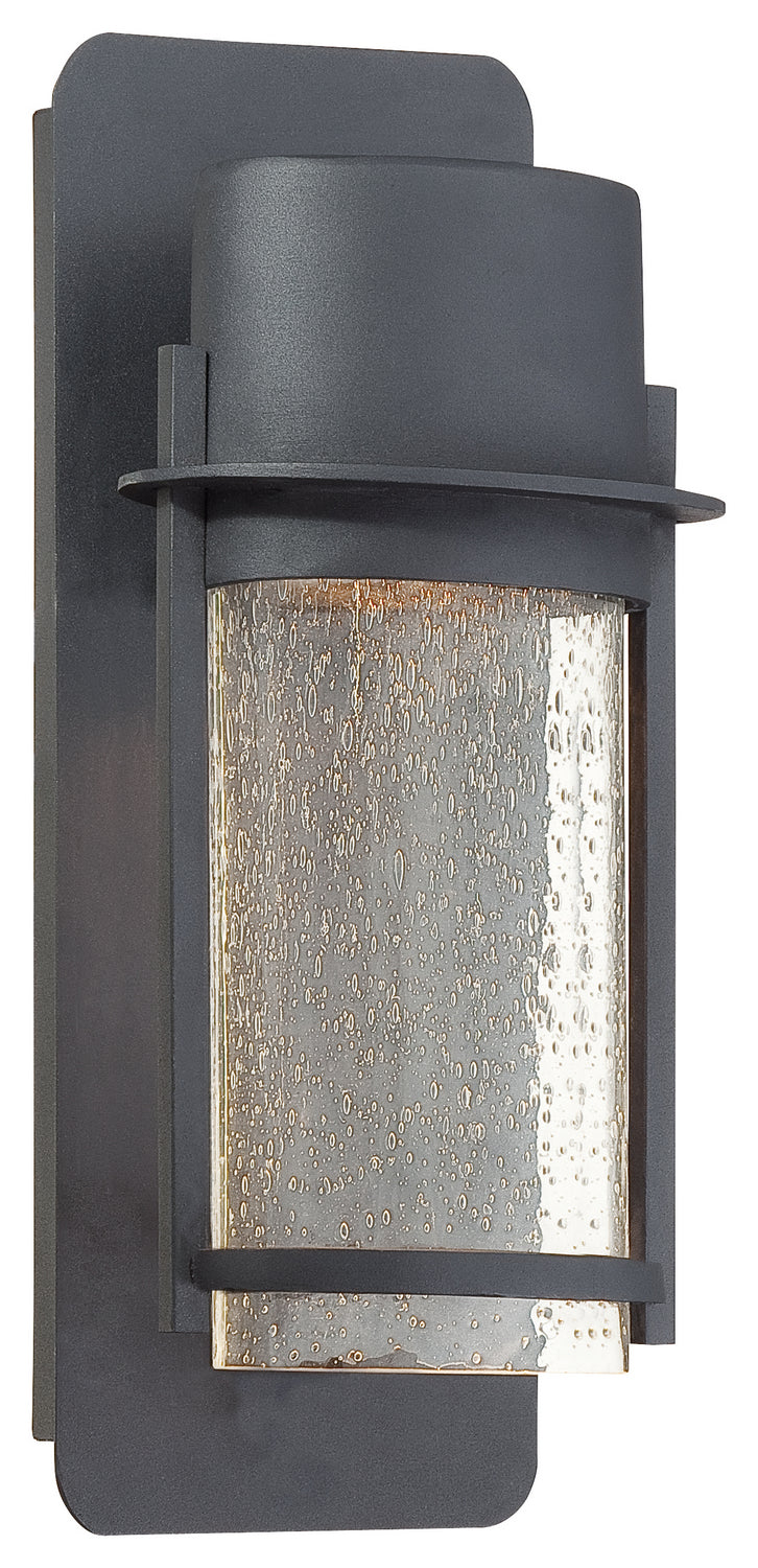 Minka-Lavery 72251-66 One Light Outdoor Wall Mount, Coal