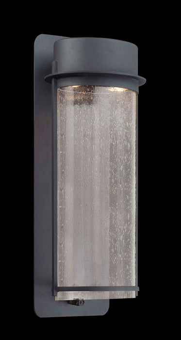 Minka-Lavery 72252-66 One Light Outdoor Wall Mount, Coal