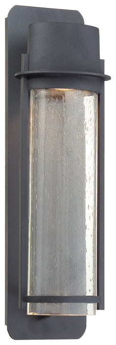 Minka-Lavery 72252-66 One Light Outdoor Wall Mount, Coal