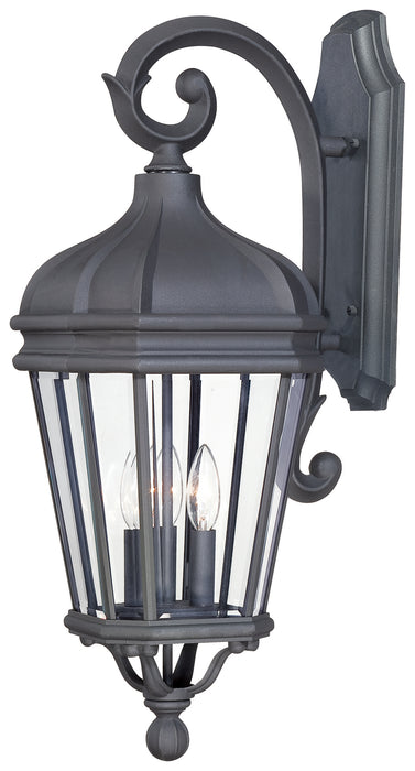 Minka-Lavery 8692-66 Three Light Wall Mount, Coal
