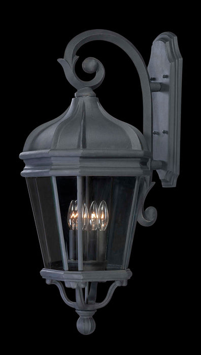 Minka-Lavery 8693-66 Four Light Wall Mount, Coal