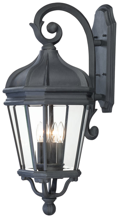 Minka-Lavery 8693-66 Four Light Wall Mount, Coal
