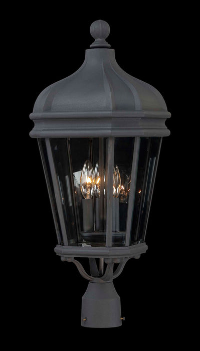Minka-Lavery 8696-66 Three Light Post Mount, Coal