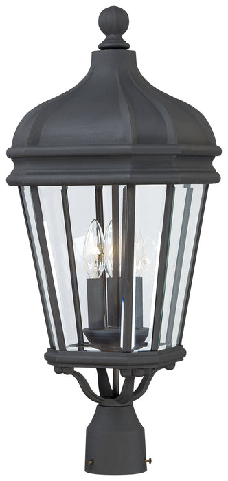 Minka-Lavery 8696-66 Three Light Post Mount, Coal