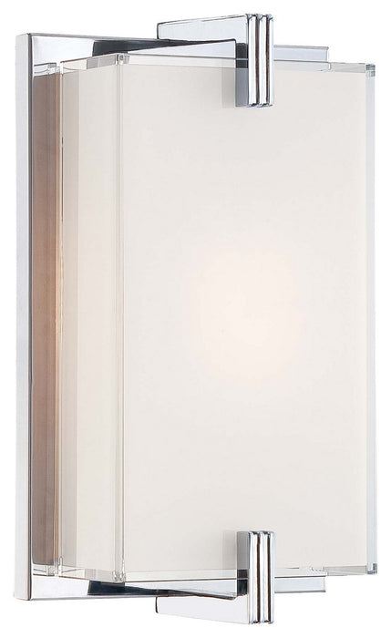 George Kovacs P5210-077 One Light Wall Sconce, Chrome