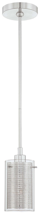 George Kovacs P961-077 One Light Mini Pendant, Chrome