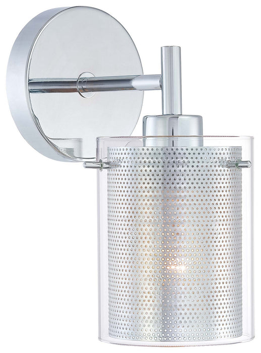 George Kovacs P962-077 One Light Wall Sconce, Chrome