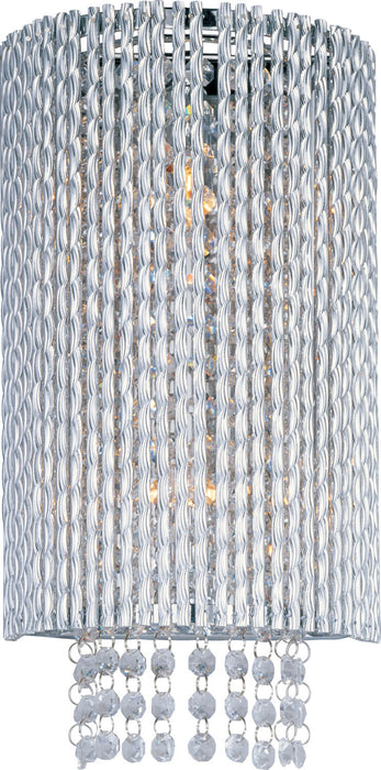 ET2 E23131-10PC Two Light Wall Mount, Polished Chrome