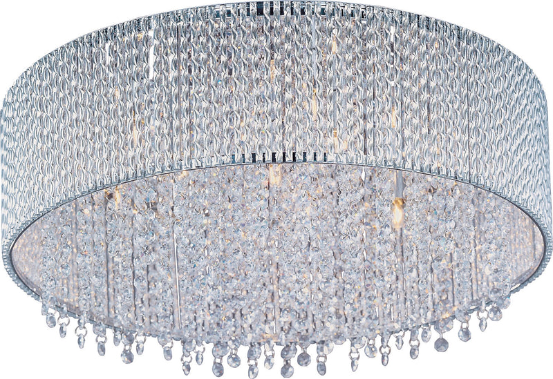 ET2 E23133-10PC LED Flush Mount, Polished Chrome