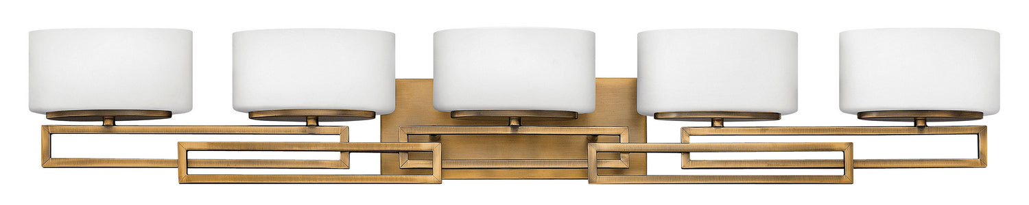 Hinkley 5105BR Five Light Bath, Brushed Bronze