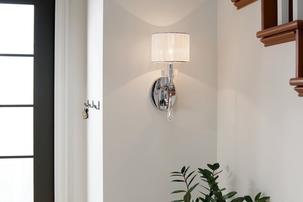 Kichler 42634CH One Light Wall Sconce, Chrome