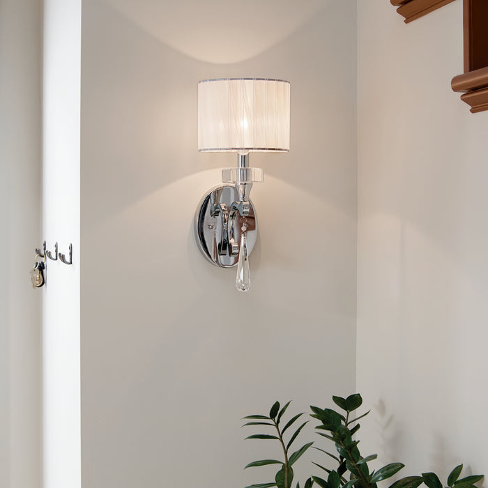 Kichler 42634CH One Light Wall Sconce, Chrome