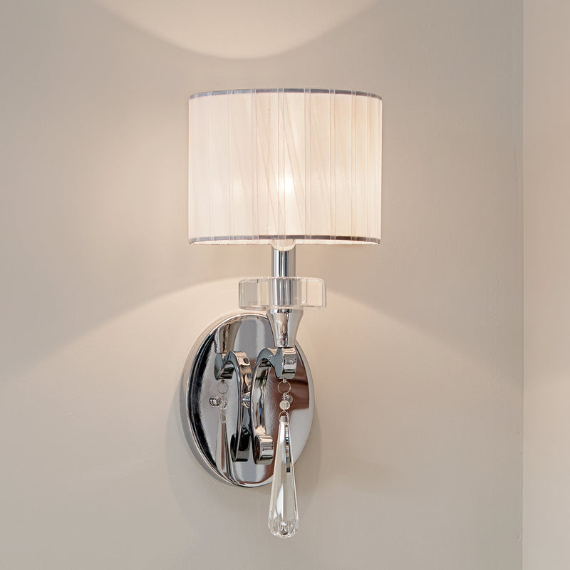 Kichler 42634CH One Light Wall Sconce, Chrome