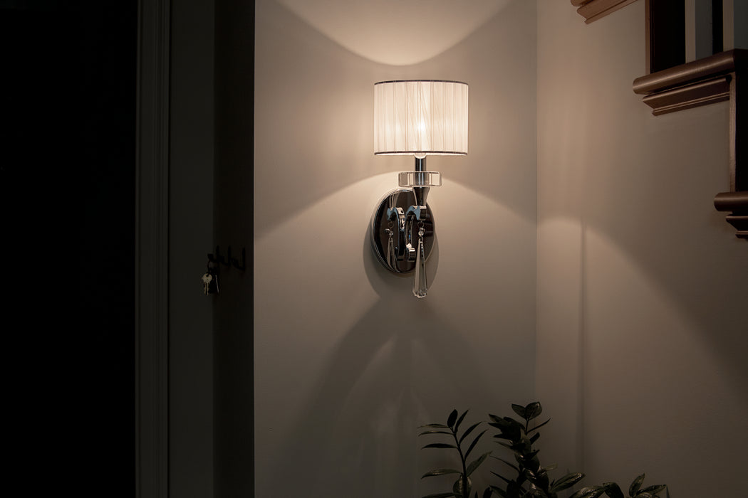 Kichler 42634CH One Light Wall Sconce, Chrome